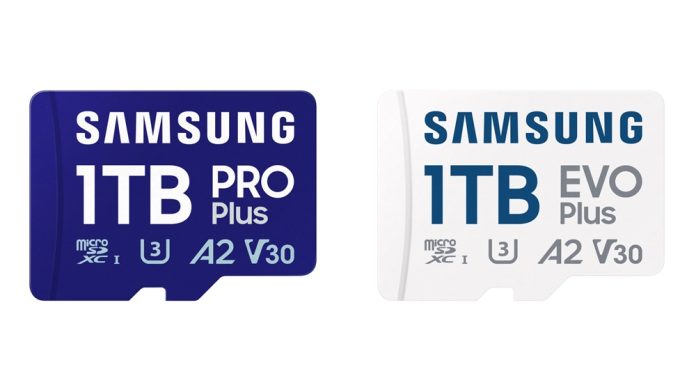 Samsung dévoile des cartes microSD de 1 To avec des performances optimisées